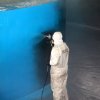 Нанесение колерованной эластичной мембраны из композита