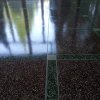 Внешний вид после устройства деформационного шва (расшивка, обеспыливание, нанесения грунта, установка уплотнительного шнура, заполнение полиуретановым герметиком)
